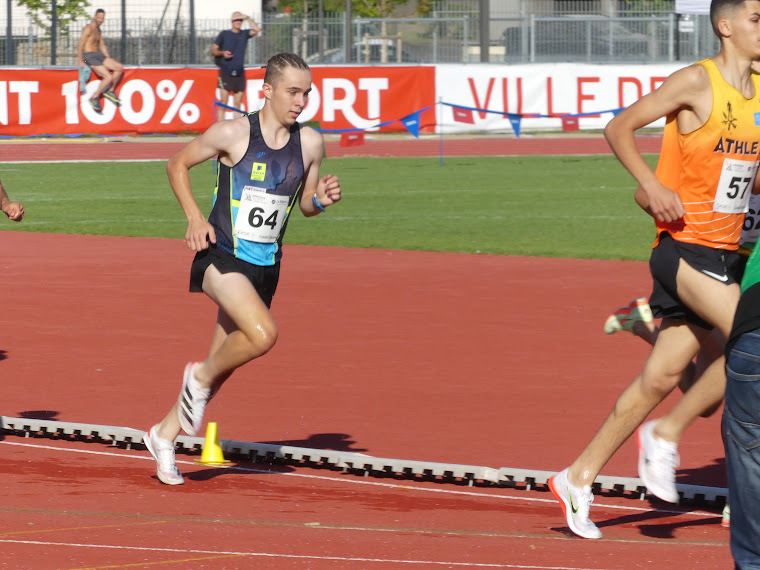 Gabriel Blanc Championnats AURA Clermont-Ferrand 02 & 03/07/ 2022